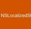 NSLocalizedString