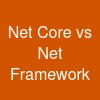 .Net Core vs .Net Framework