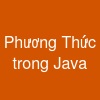 Phương Thức trong Java