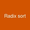 Radix sort