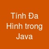 Tính Đa Hình trong Java