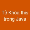 Từ Khóa this trong Java