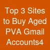 Top 3  Sites to Buy Aged PVA Gmail Accounts4