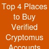 Top 4 Places to Buy Verified Cryptomus Accounts Securely
