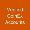 Verified CoinEx Accounts