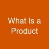 What Is a Product