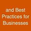 and Best Practices for Businesses