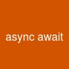 async await