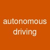 autonomous driving