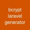 bcrypt laravel generator