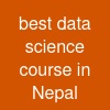 best data science course in Nepal