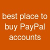 best place to buy PayPal accounts
