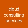 cloud consulting services