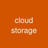 cloud storage