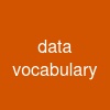 data vocabulary