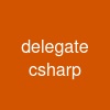 delegate csharp