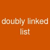 doubly linked list