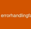 errorhandlingfactory