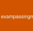 exampassingmaterial