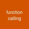 function calling