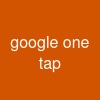 google one tap