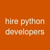 hire python developers