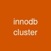 innodb cluster