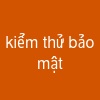 kiểm thử bảo mật