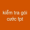 kiểm tra gói cước fpt