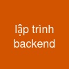 lập trình backend