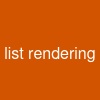 list rendering
