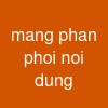 mang phan phoi noi dung