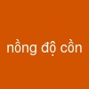 nồng độ cồn