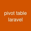 pivot table laravel