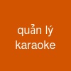 quản lý karaoke