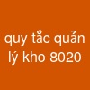 quy tắc quản lý kho 80/20