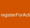 registerForActivityResult