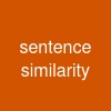 sentence similarity