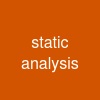 static analysis