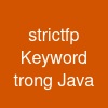 strictfp Keyword trong Java