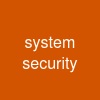 system security