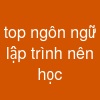 top ngôn ngữ lập trình nên học