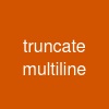 truncate multiline