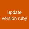 update version ruby