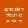 upholstery cleaning services