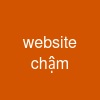 website chậm