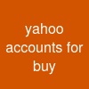 yahoo accounts for buy