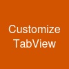 Customize TabView