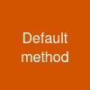 Default method