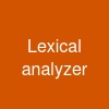 Lexical analyzer